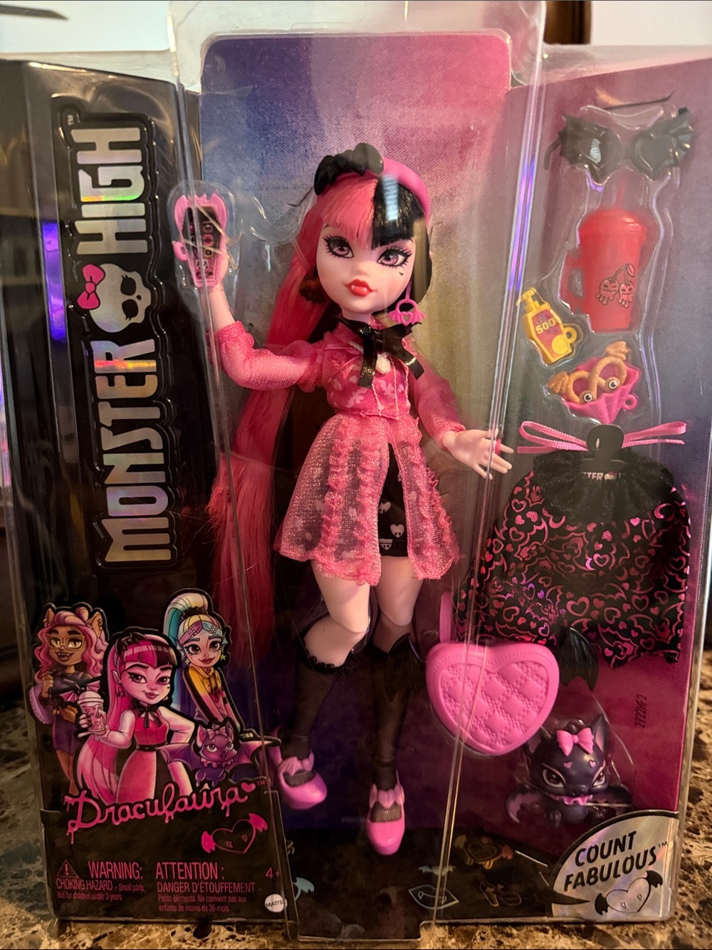 Monster High g3 Draculaura 22’